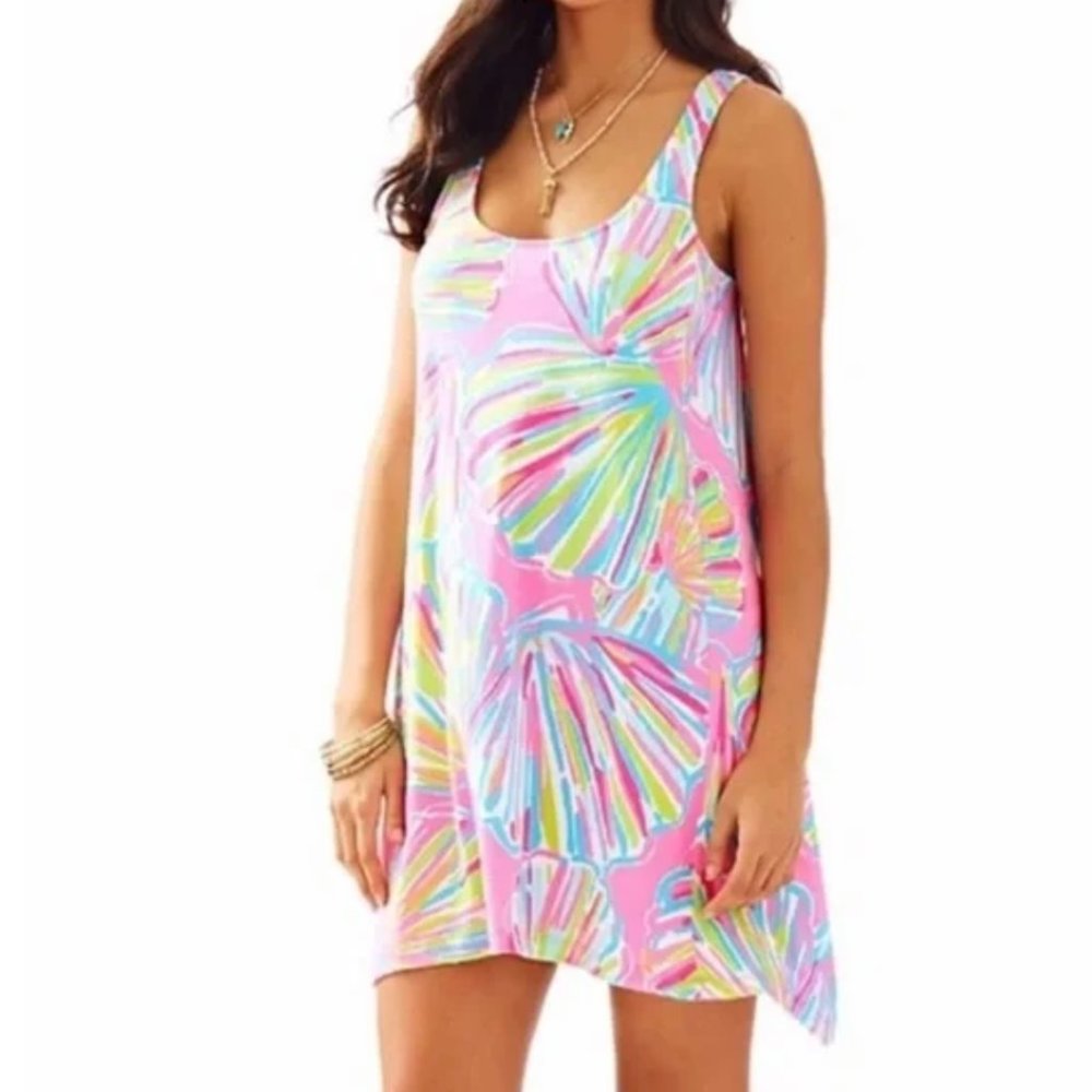 Lilly Pulitzer Monterey Dress (Shellebrate pattern) Ladies Small